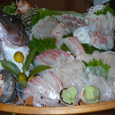 【あわじ島食旅】鯛舟盛り宝楽焼きプラン【いまこそ！淡路島】
